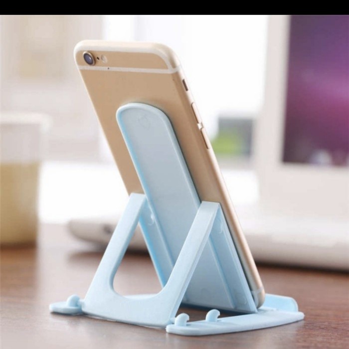 BISA COD-S857 SANDARAN LIPAT Penyangga Hp Ipad Tablet Stand Hp Warna Acak Murah