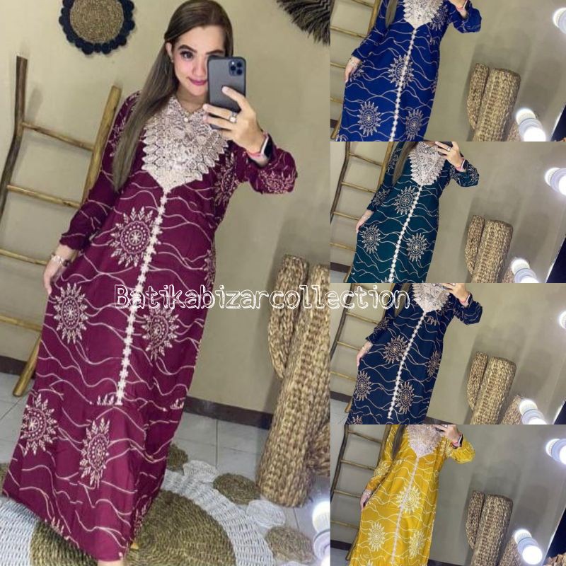 DASTER ARAB ZEMA | RAYON SUPER GRADE A | RESLETING DEPAN BUSUI | RENDA