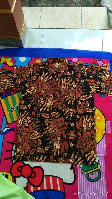 Batik Couple Keluarga Sania Ruffle Ori Ndoro Jowi Dnt Manggar Sogan