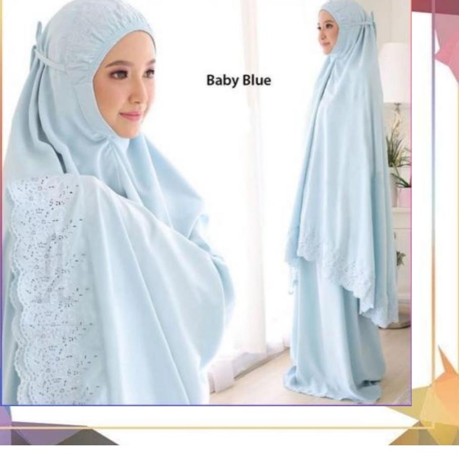 ◊ Bisa / Mukena Khadijah / Mukena Khadijah Pastelena / Mukena Khadijah Original ♤