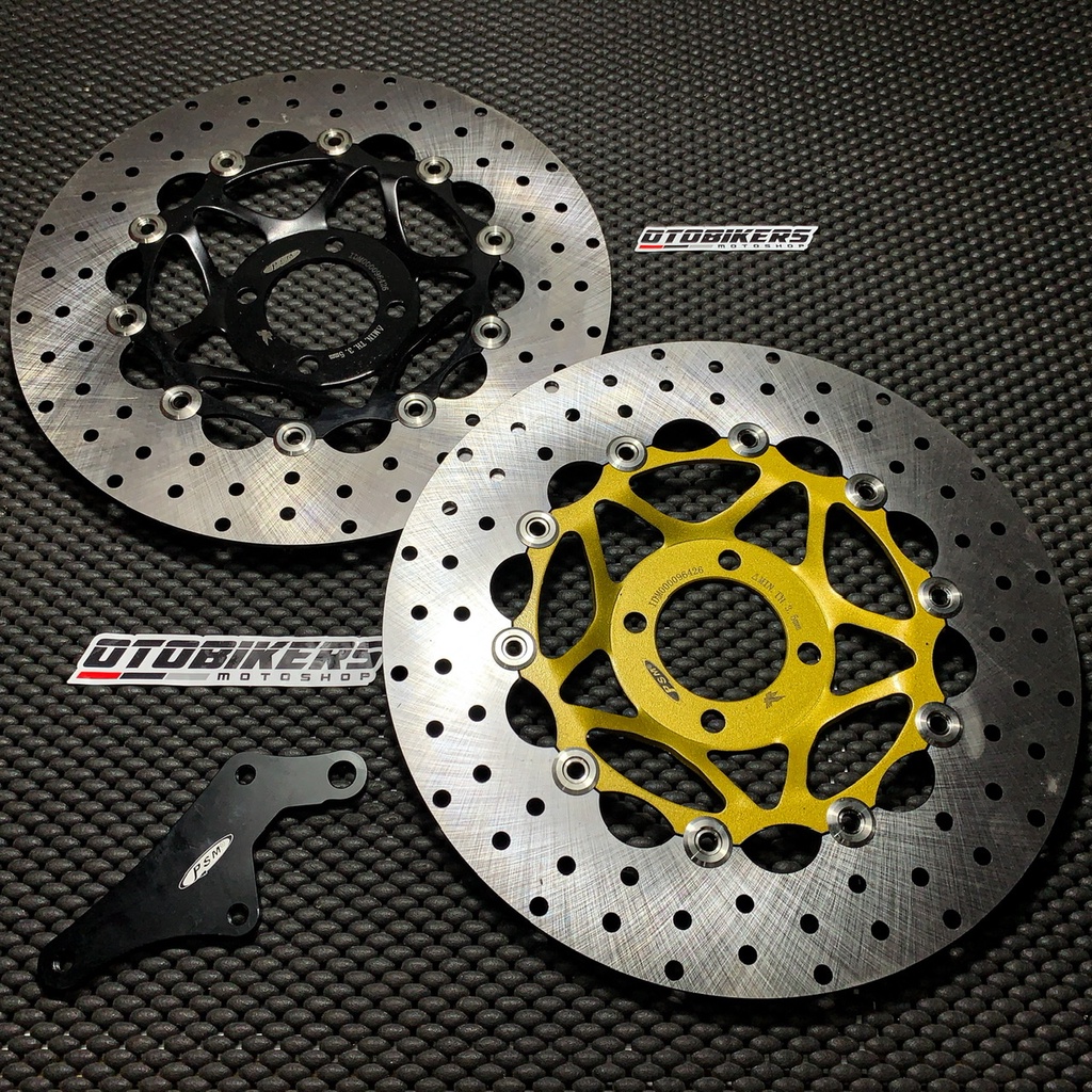Piringan cakram PSM HONDA SUPRA X 125 DD Old wave fit karisma lebar 300 320 mm floating disc