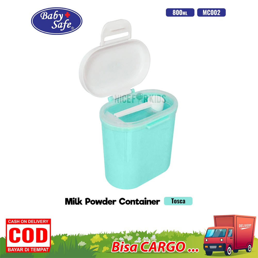 Baby Safe Milk Container Tempat Susu Bubuk Anti Tumpah MC001 dan MC002