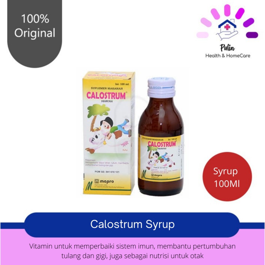

Calostrum Syrup 100ml / Penambah Nafsu Makan