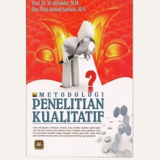 Jual Buku Metodologi Penelitian Kualitatif Penerbit Pustaka Setia ...