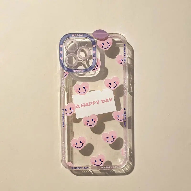 Soft case Silikon Transparan 13pro 13prm Motif Kartun Untuk iphone 11 12pro MAX 7p 8p XS MAX Xr 11 MAX 7se-se20207se-se