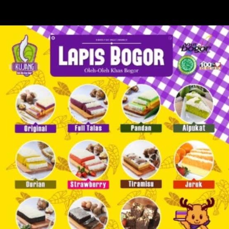 

Lapis Bogor Kujang Khas Bogor