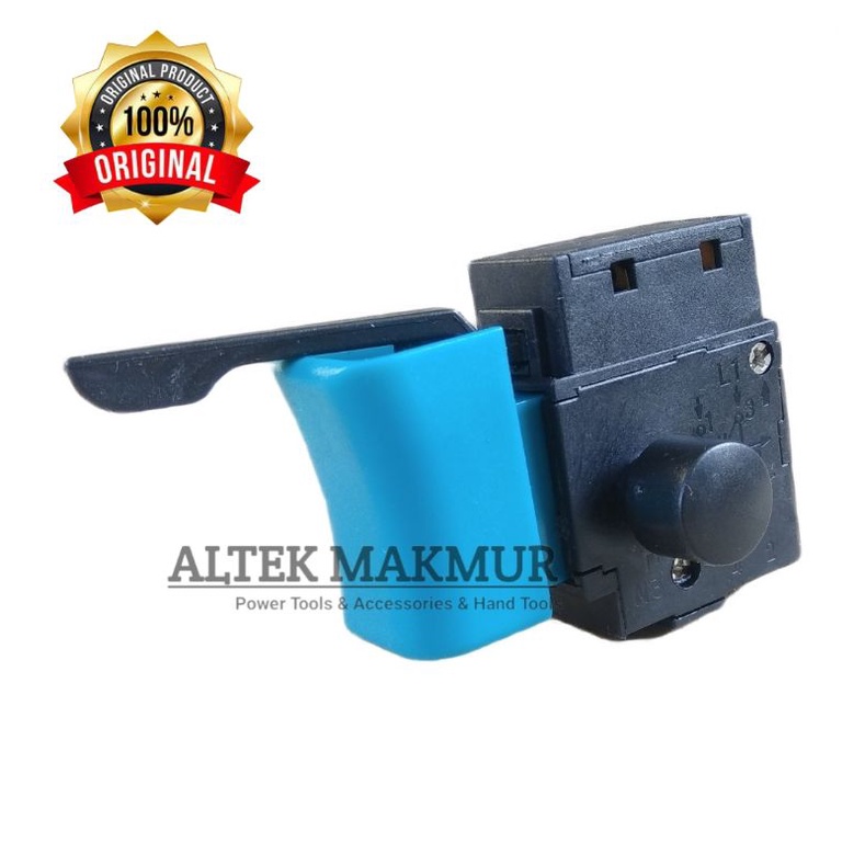 Switch Mesin Bor 10mm 13mm Maktec Bolak Balik MT60 / MT80B / MT603 / Makita 6412 / Saklar MT 60 / MT