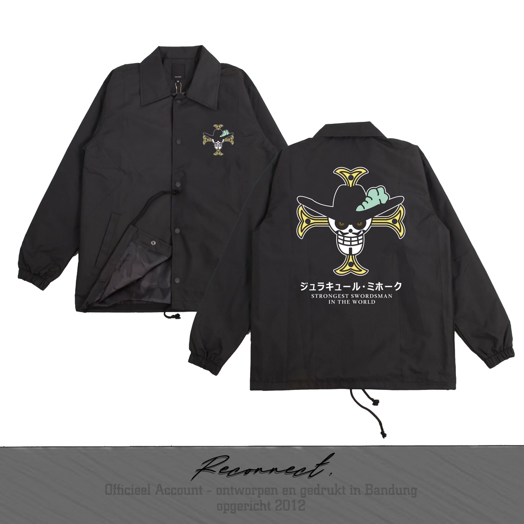 Reconnect Coach Jacket One Piece Mihawk - Unisex