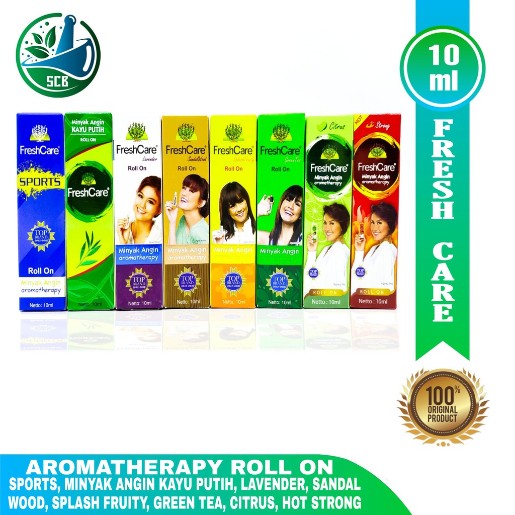 Minyak Angin Aromatherapy Fresh Care Roll On 10ml