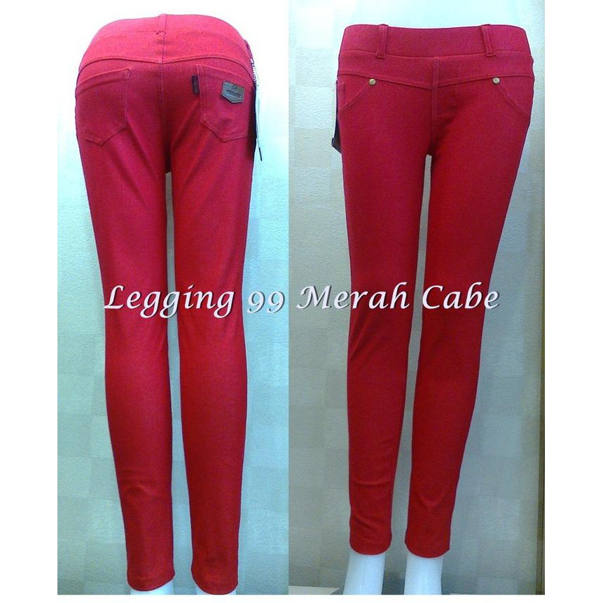 Legging 99 Bahan Jeans Denim