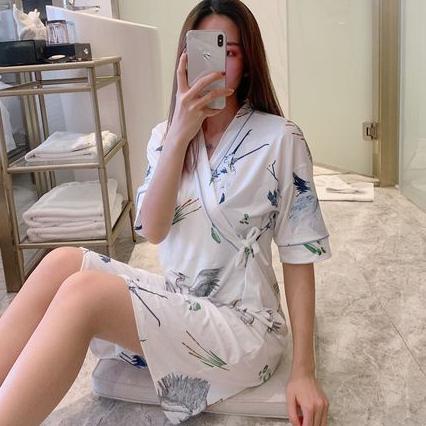 Baju Tidur Wanita Model Kimono import Kekinian Motif 1