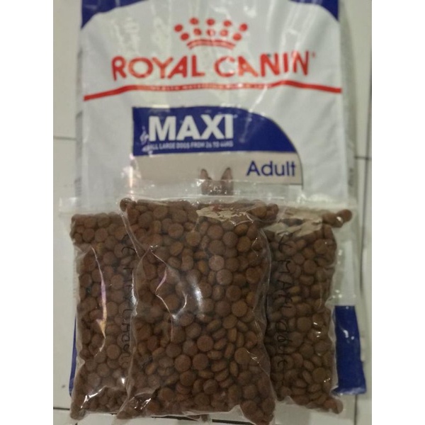 royal canin maxi adult repack 1000gr - makanan anjing dewasa