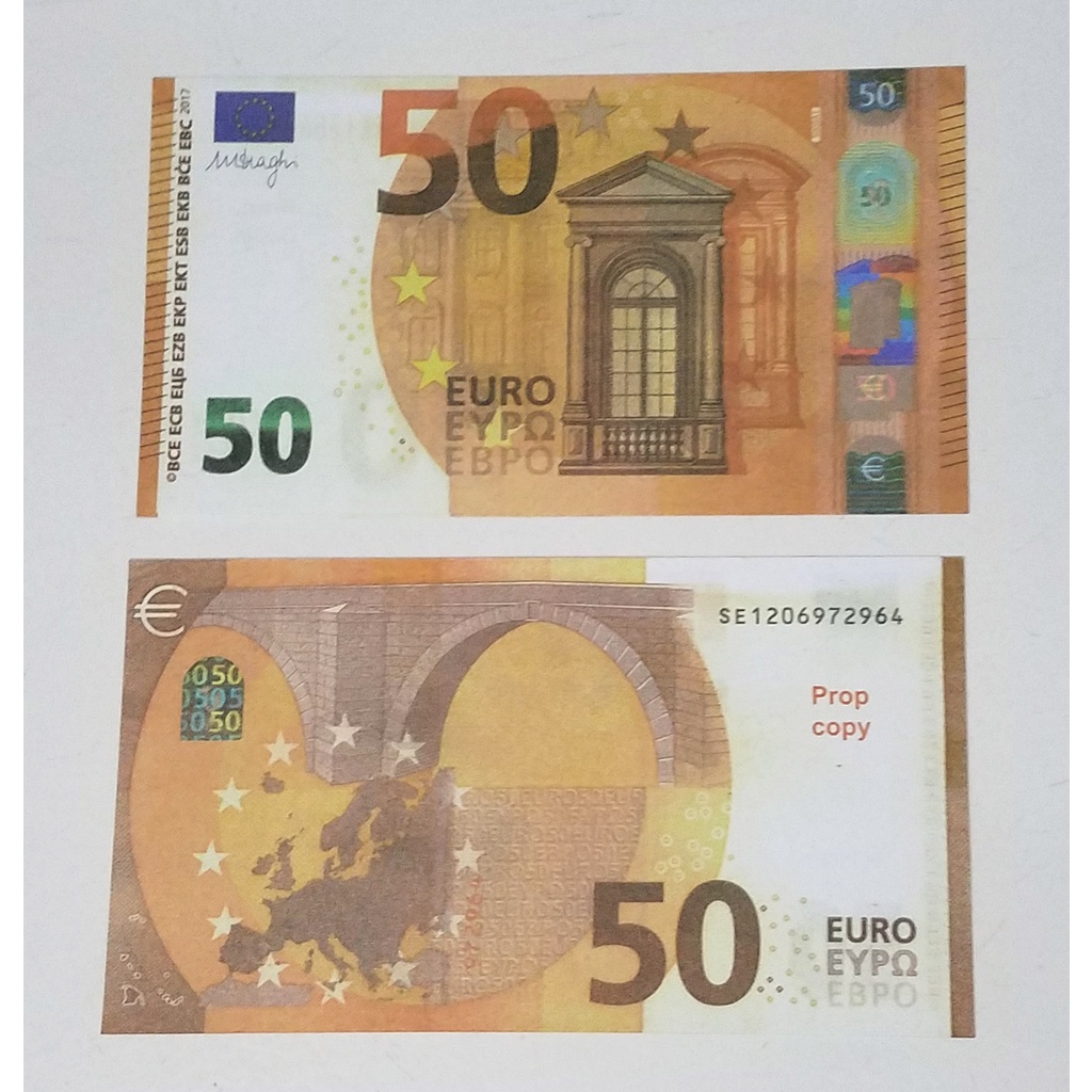 Jual SOUVENIR REPLIKA 50 EURO Shopee Indonesia