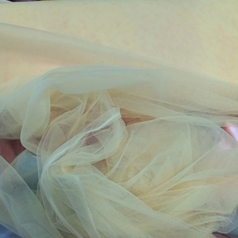 TILE POLOS / TULLE POLOS / SOFT TULLE-Cream