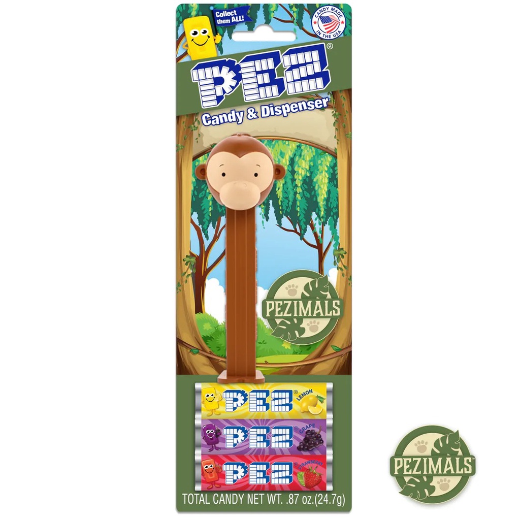 

PEZ Candy PEZimals - Milo the Monkey