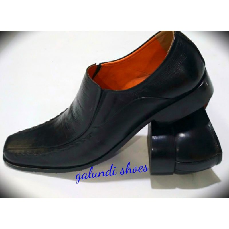 COD-Sepatu Pantopel Formal Pria Kulit Asli