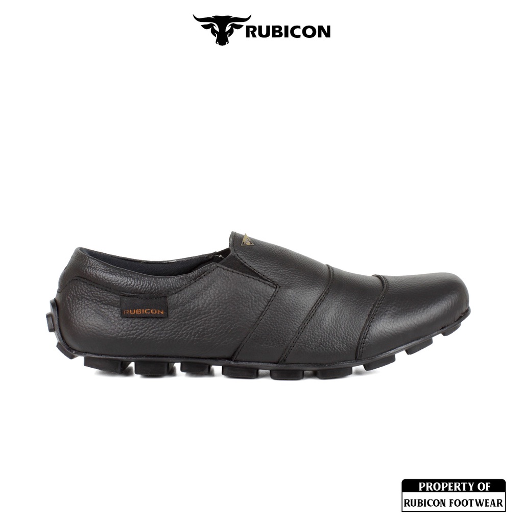 SEPATU CASUAL SLIP ON KULIT ASLI PRIA RUBICON PICIS PREMIUM QUALITY LEATHER