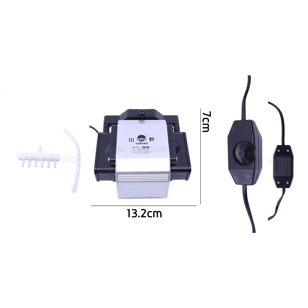 Yamano LP - 50A MESIN AERATOR Blower Gelembung POMPA UDARA Yamano LP-50A