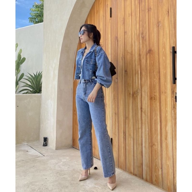 Ishka Jacket Claryn Light Washed