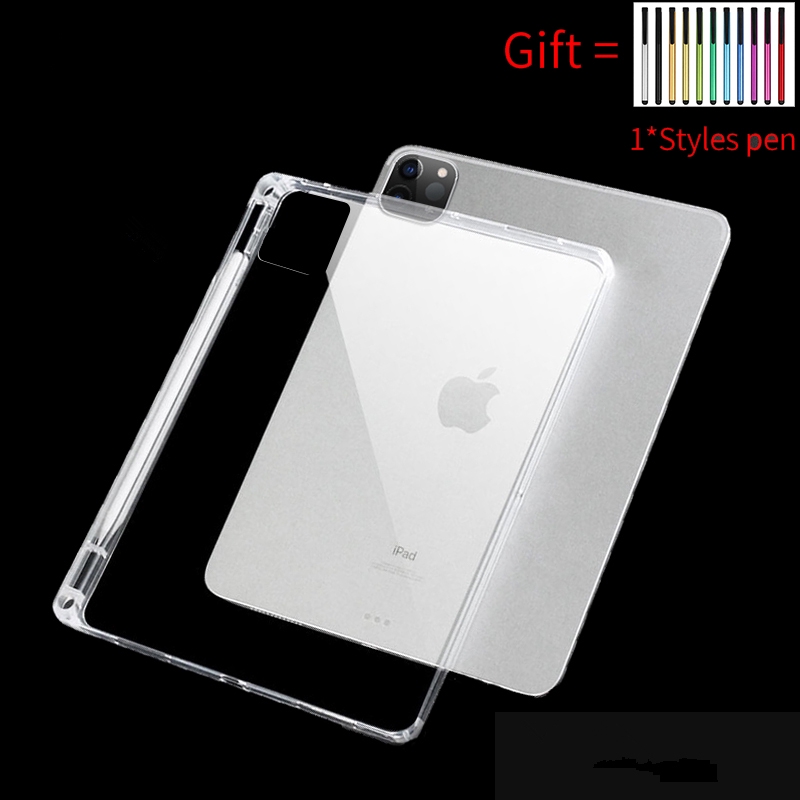 Case Transparant Bahan Silikon Tpu Untuk Ipad Mini 1 2 3 4