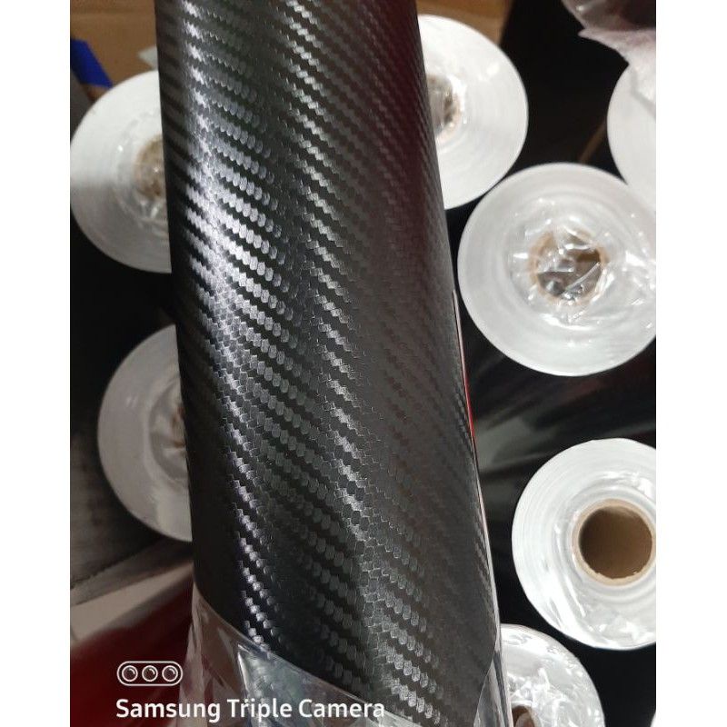 Stiker Karbon 3D / Stiker Karbon Kasar / Stiker Karbon 3Dimensi