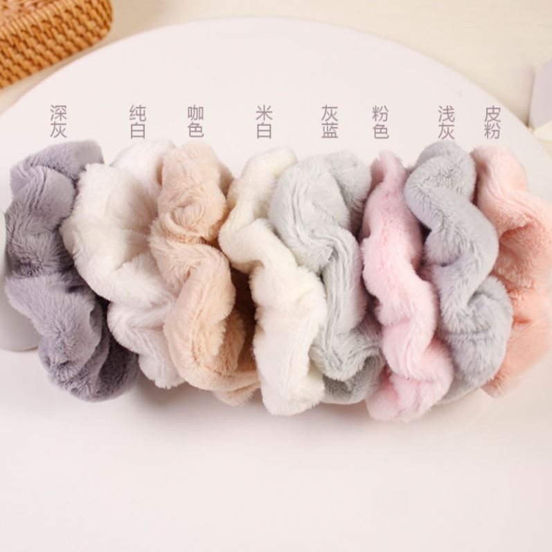 GO ONLINE Scrunchie - Kunciran Ikat Rambut Korea Cepol Hijab / Jilbab [ Gratis Ongkir / Cod ]