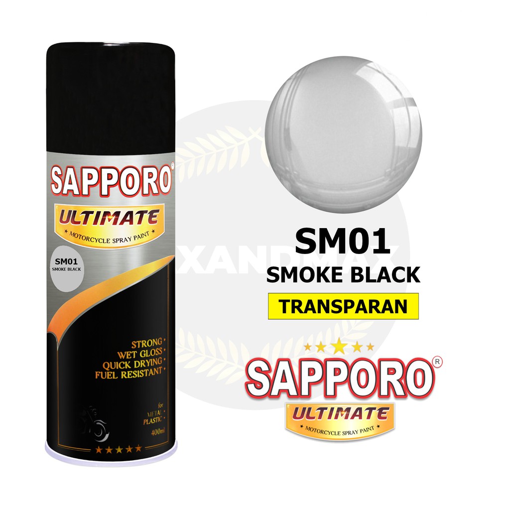 SAPPORO ULTIMATE Smoke Black SM01 400 ml