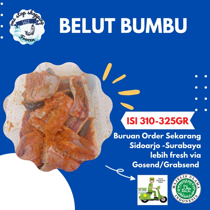 

Belut Bumbu Frozen -+322-325gram