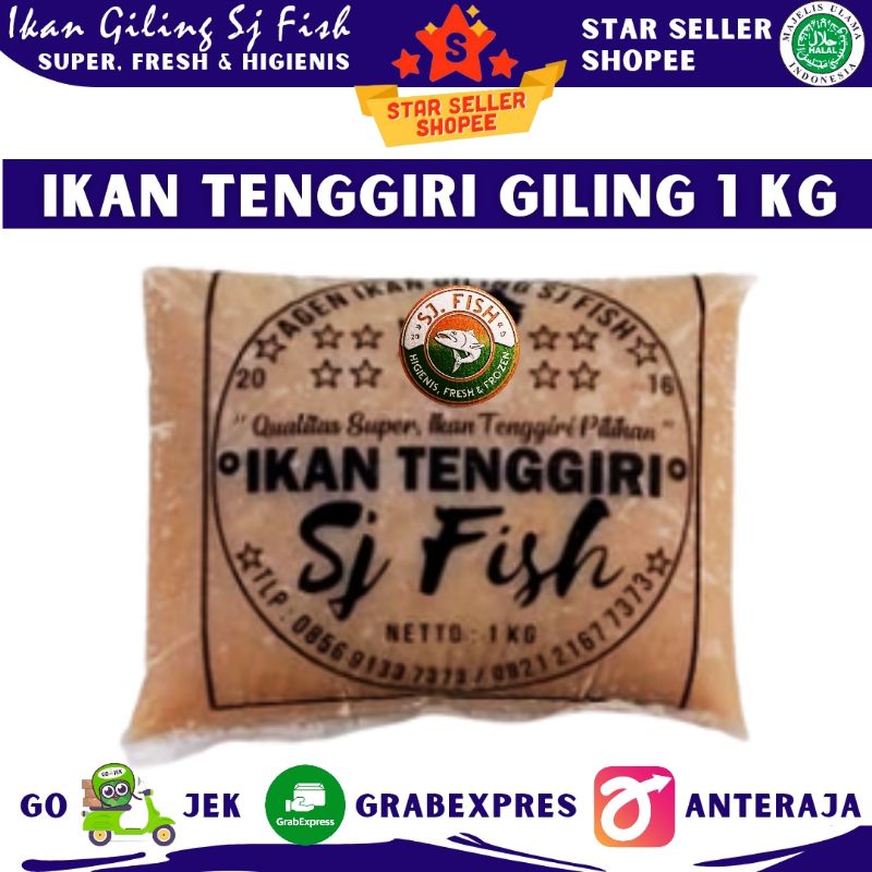 

Ikan Tenggiri Giling Grade Super Bulat