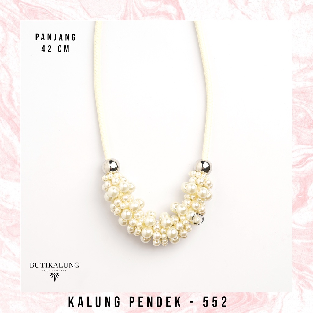 Kalung Mutiara Aksesoris Korea 552