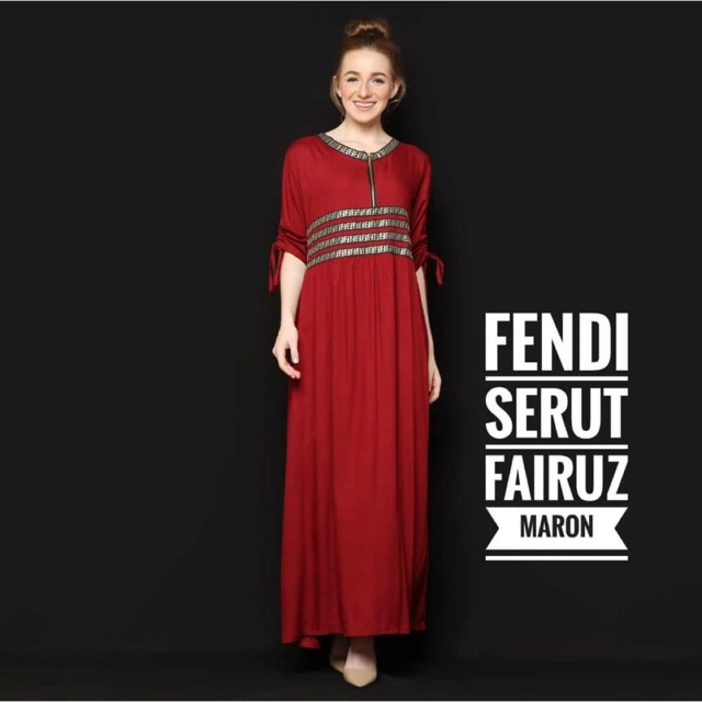 Daster Arab Fendi Serut (banyak warna)