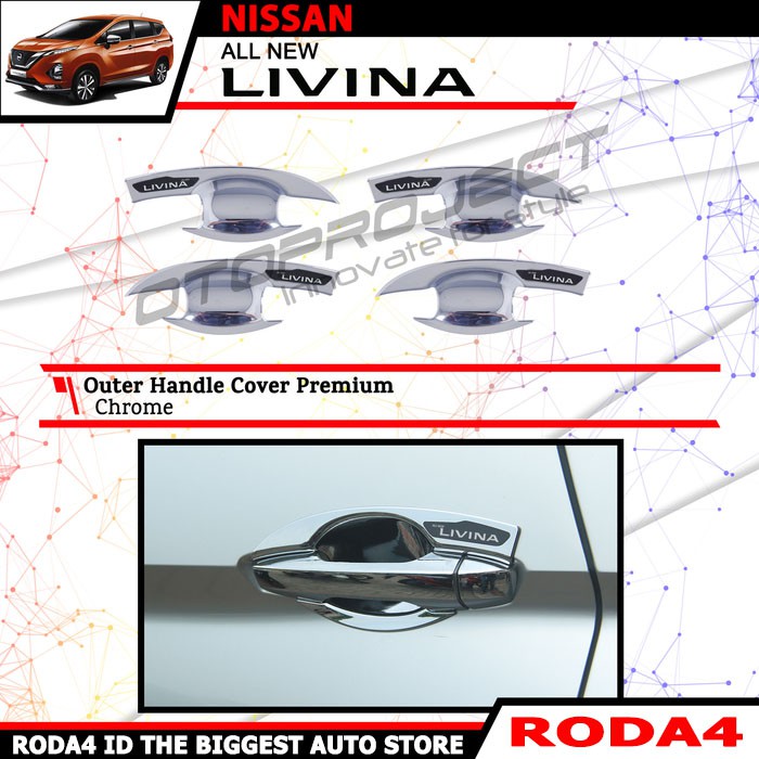 Outer Handle All New Livina Chrome PREMIUM OTOPROJECT