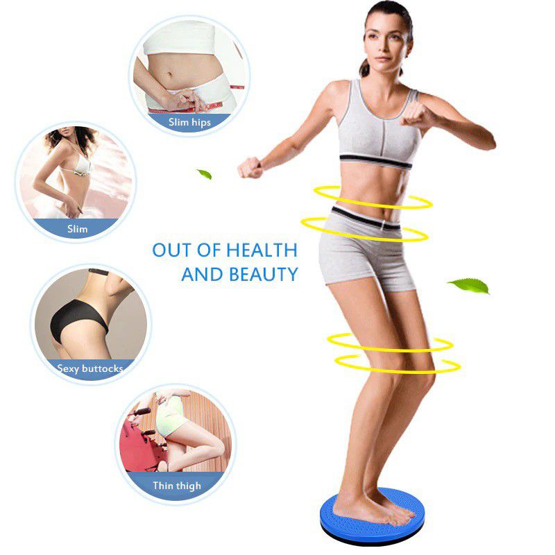 Waist Twisting Disc Alat Olahraga Putar Tubuh Olah Raga Putar Pengecil Perut Pinggang Alat Slim