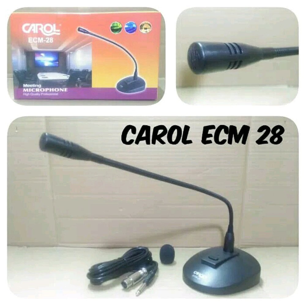 MUC MEJA KABEL CAROL ECM 28 PROFESIONAL MICROPHONE CONFERENCE