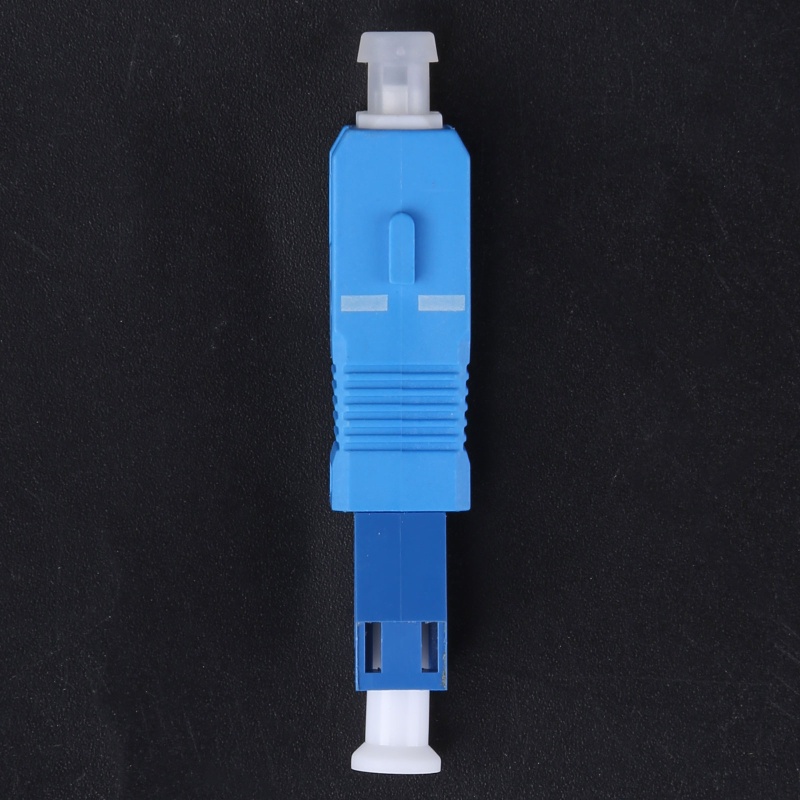 Cre SC Male to LC Female Single Mode Konverter Adapter Fiber Hybrid Optik