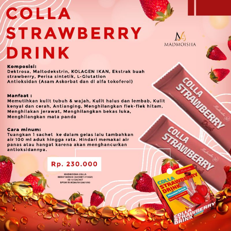 

COLLA STRAWBERRY DRINK