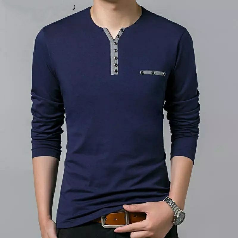 ALIPIO781 - BAJU panjang BUTTON #GO