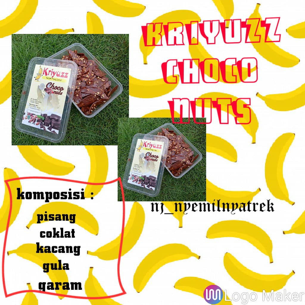 

kripik pisang coklat lumer terbaru 2020