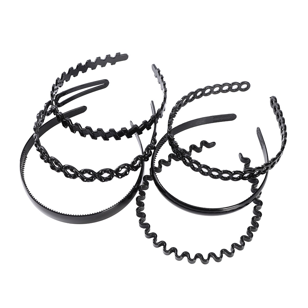 Simple Sports Geometric Headband Fashion Non-slip Face Wash Hair Bands Unisex Hair Accessories