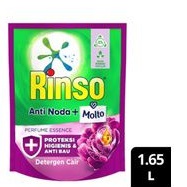 RINSO Molto Perfume Essence Deterjen Cair 1.65l