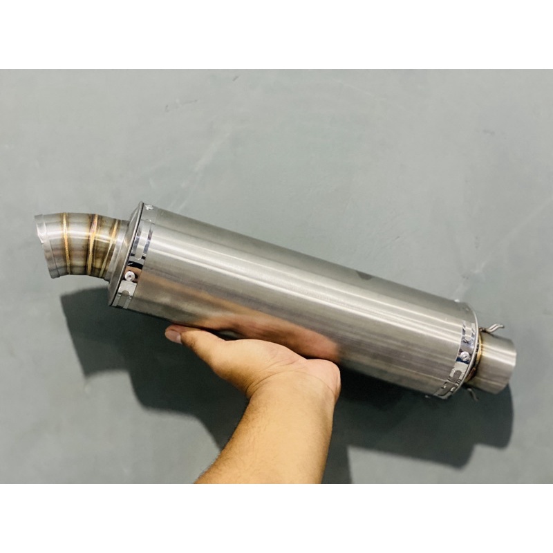 Silencer knalpot racing model PDK panjang 30cm selencer murah