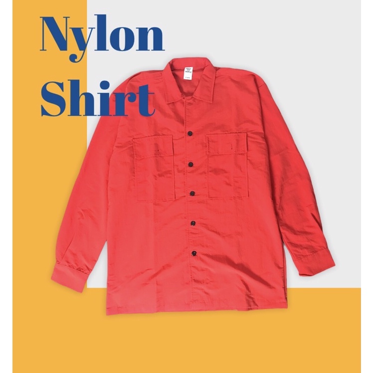 Nylon Shirt Jacket