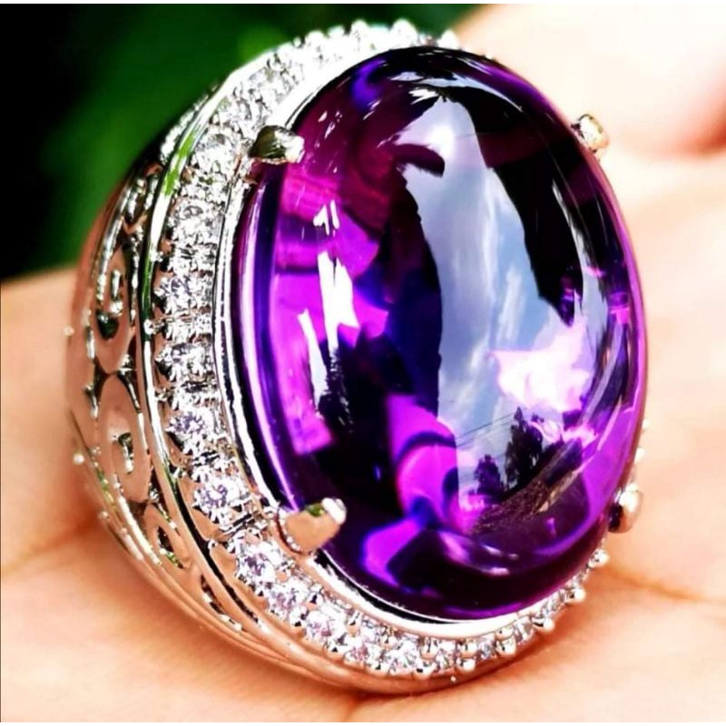 NATURAL KECUBUNG BUNGUR TANJUNG BINTANG KRISTAL JUMBO