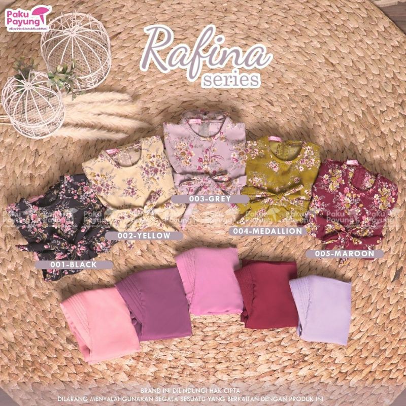Gamis Anak Rafina Paku Payung