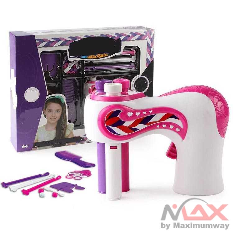 Alat Kepang Rambut otomatis auto rapih seperti PRO untuk wanita dan anak perempuan rambut panjang Otomatis Hair Knitting Tools tata rias rambut otomatis kepang pantai Girl Automatic Hair Braider Electric DIY Hair Weave Machine Twist Knitting Roll Twisted