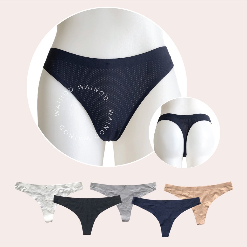 ARA CD - seamless g-string anti jeplak- WAINODSHOP