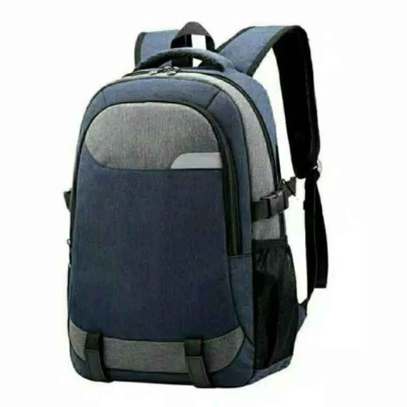 Tas Backpack Pria Tas Ransel Tas Punggung Laptop Denim