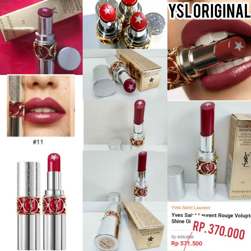 Lipstick Ysl Yves Saint Laurent Rouge Volupte Rock 'n Shine 11