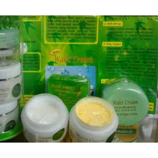 ۞ CREAM WALET BENGKOANG ORIGINAL / KRIM WALET LONTONG / CREAM WALET HIJAU ❃