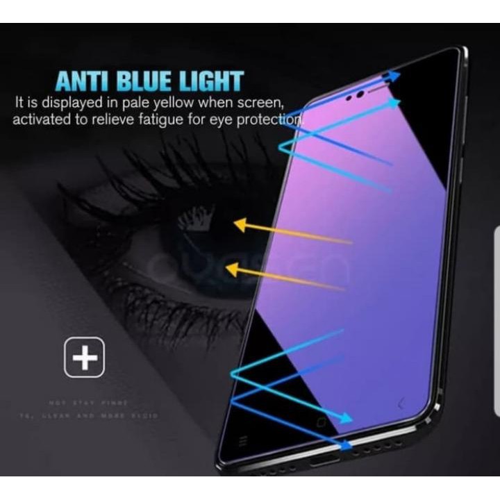 Tempered Glass Blue Light Anti Radiasi Infinix Hot 8 Hot 9